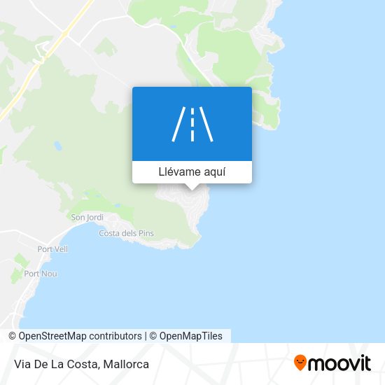 Mapa Via De La Costa