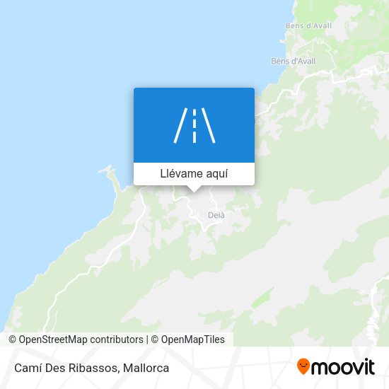 Mapa Camí Des Ribassos
