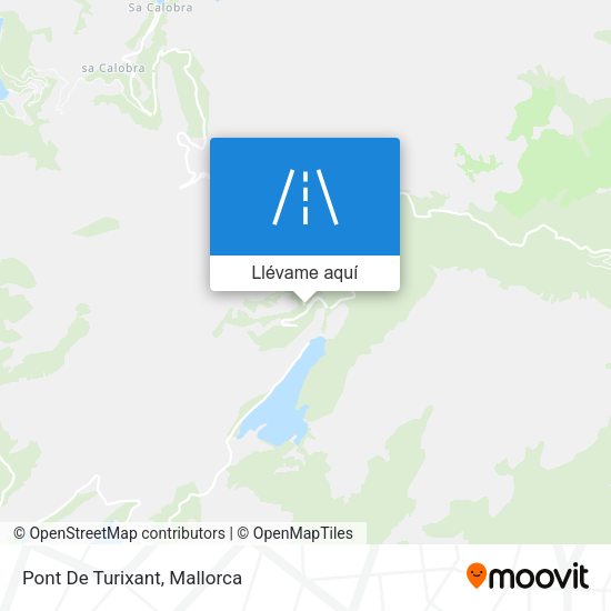 Mapa Pont De Turixant