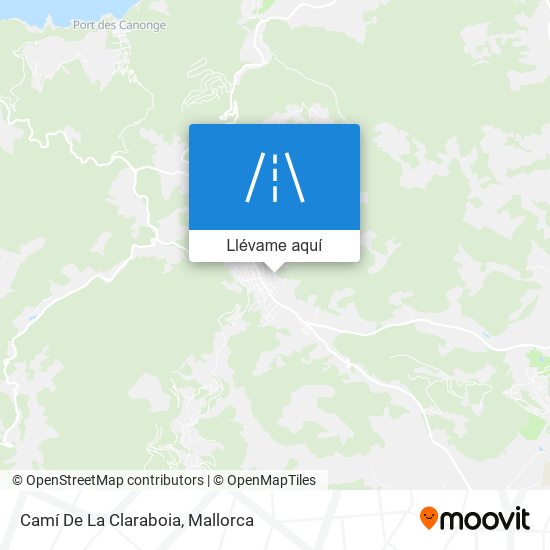 Mapa Camí De La Claraboia