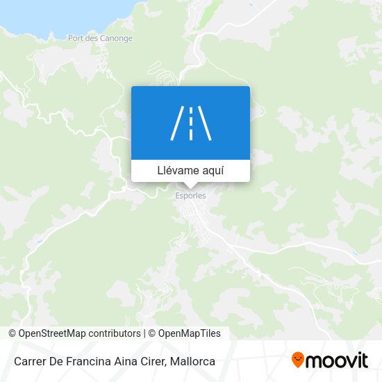 Mapa Carrer De Francina Aina Cirer