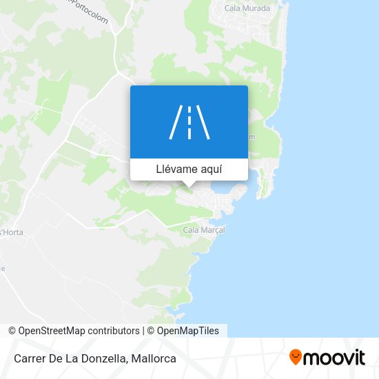 Mapa Carrer De La Donzella