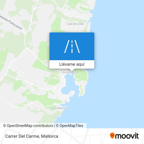 Mapa Carrer Del Carme