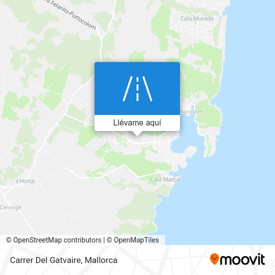 Mapa Carrer Del Gatvaire
