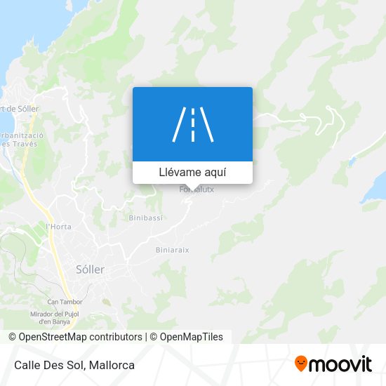 Mapa Calle Des Sol