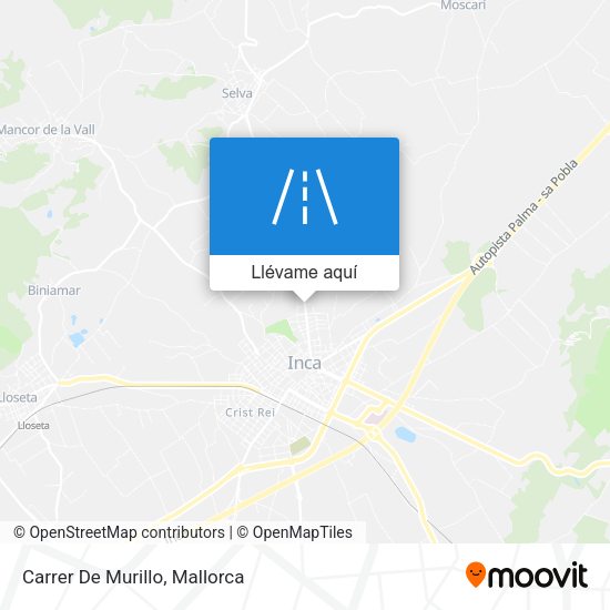 Mapa Carrer De Murillo