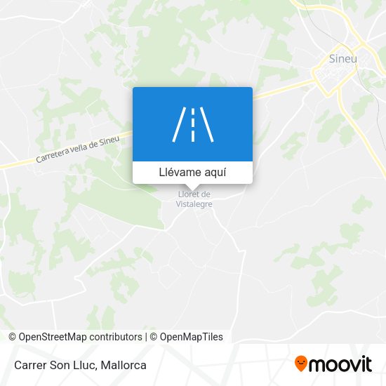 Mapa Carrer Son Lluc