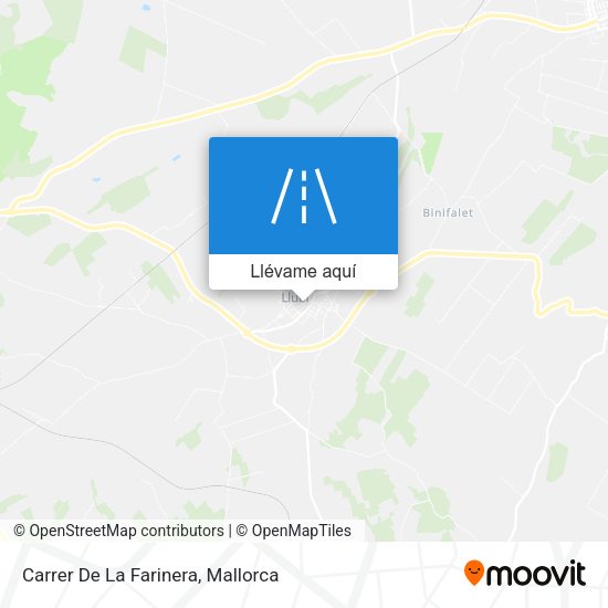 Mapa Carrer De La Farinera