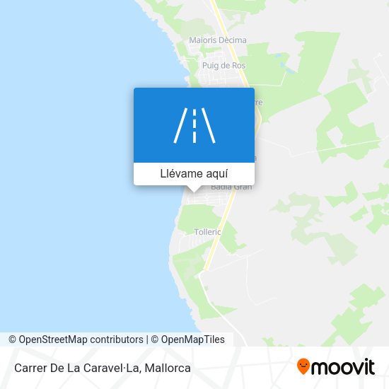 Mapa Carrer De La Caravel·La