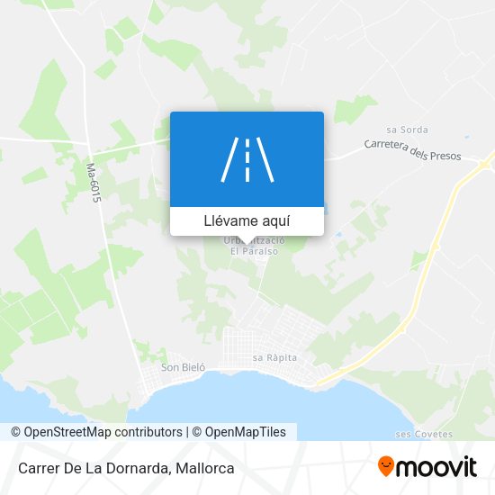 Mapa Carrer De La Dornarda