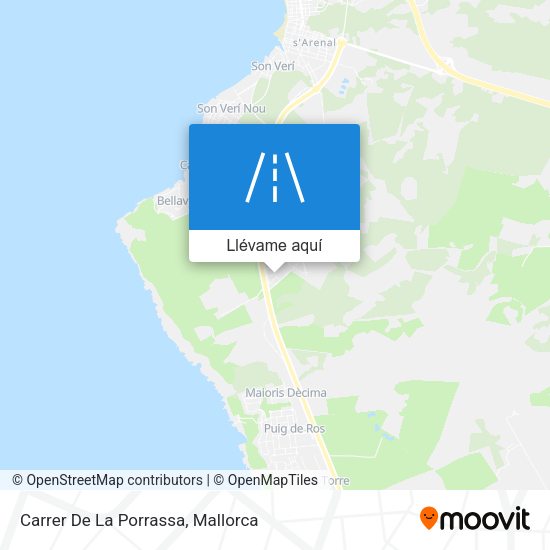 Mapa Carrer De La Porrassa
