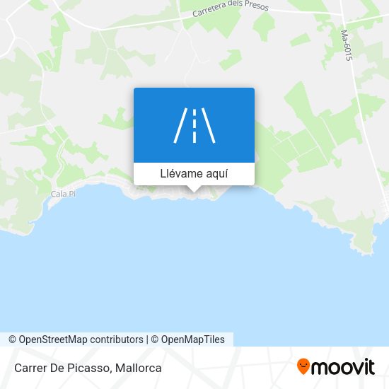 Mapa Carrer De Picasso
