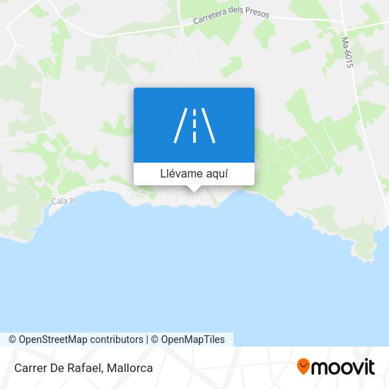 Mapa Carrer De Rafael