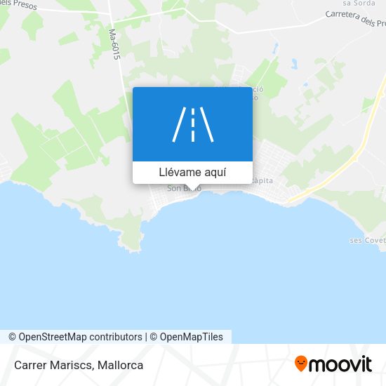 Mapa Carrer Mariscs