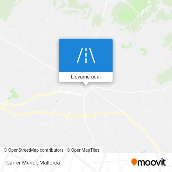 Mapa Carrer Menor