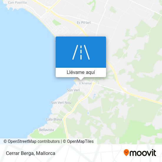 Mapa Cerrar Berga