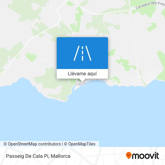 Mapa Passeig De Cala Pi