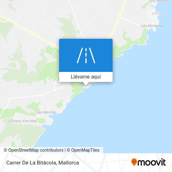 Mapa Carrer De La Bitàcola