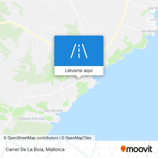 Mapa Carrer De La Boia
