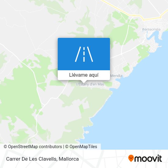 Mapa Carrer De Les Clavells