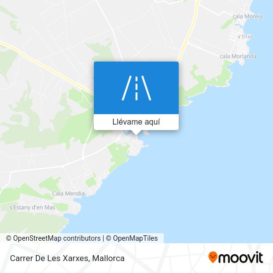 Mapa Carrer De Les Xarxes