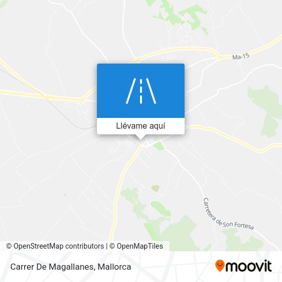 Mapa Carrer De Magallanes