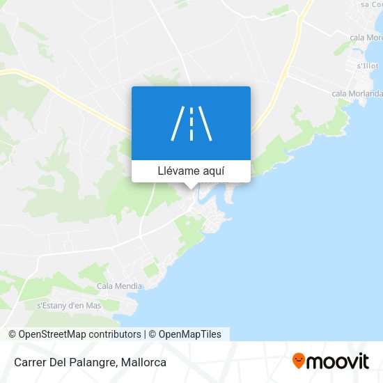 Mapa Carrer Del Palangre