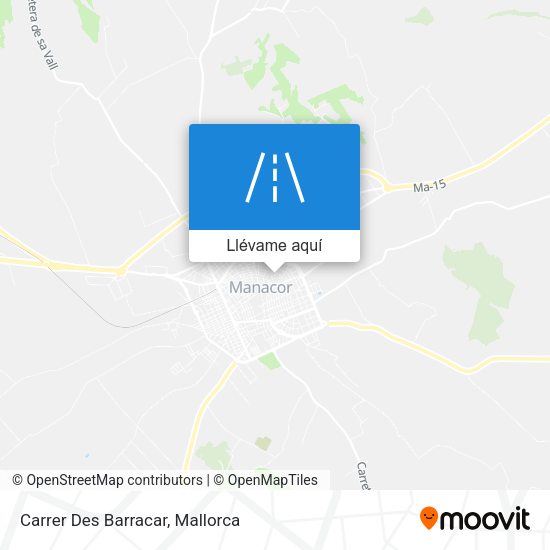 Mapa Carrer Des Barracar
