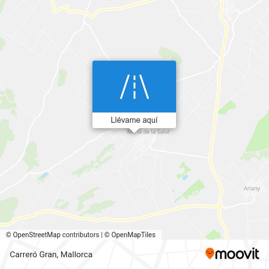 Mapa Carreró Gran