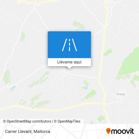Mapa Carrer Llevant