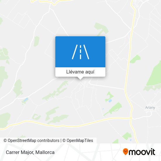 Mapa Carrer Major