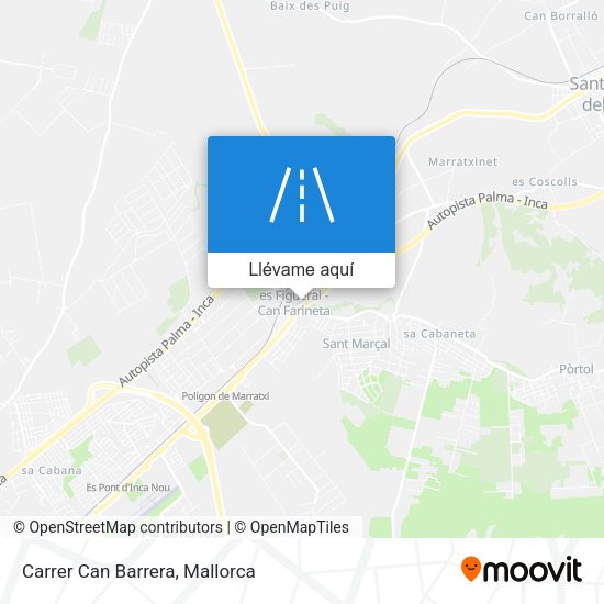 Mapa Carrer Can Barrera