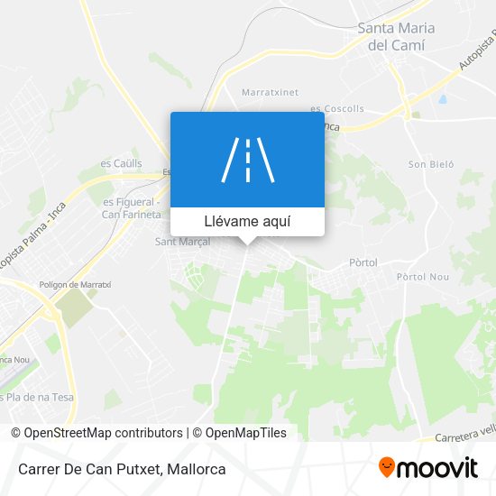 Mapa Carrer De Can Putxet