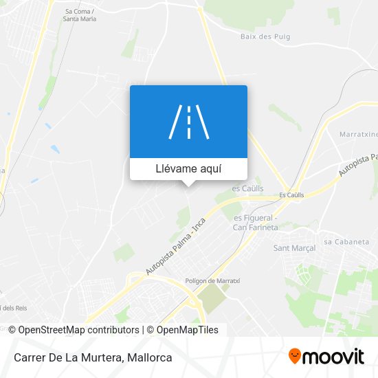 Mapa Carrer De La Murtera