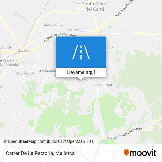 Mapa Carrer De La Rectoria