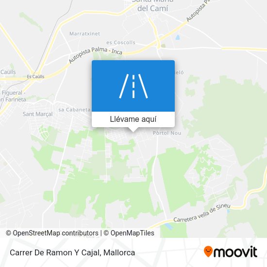 Mapa Carrer De Ramon Y Cajal