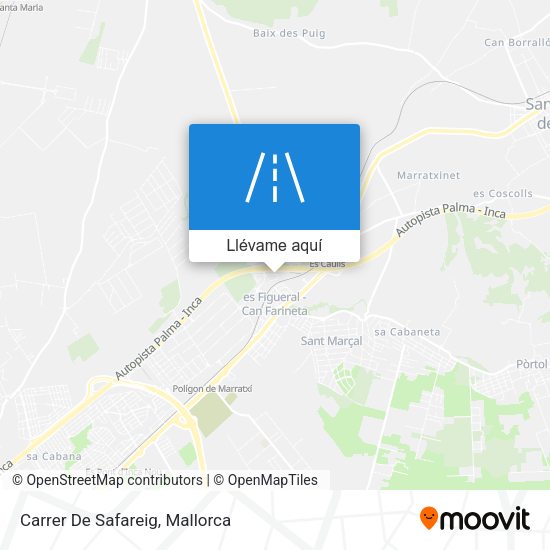 Mapa Carrer De Safareig