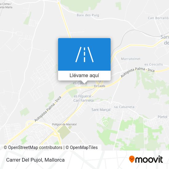 Mapa Carrer Del Pujol