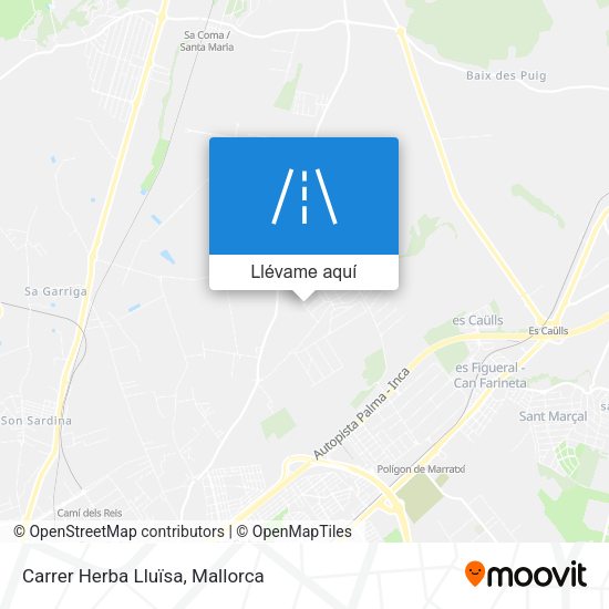 Mapa Carrer Herba Lluïsa