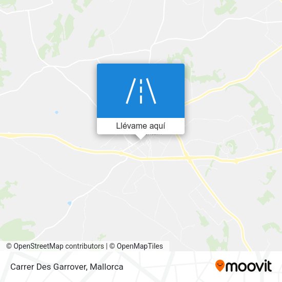 Mapa Carrer Des Garrover