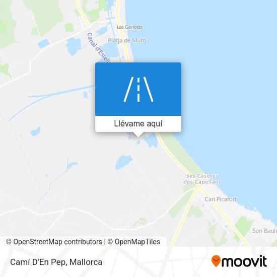 Mapa Camí D'En Pep