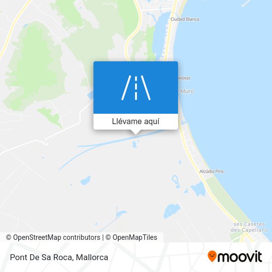 Mapa Pont De Sa Roca