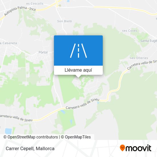 Mapa Carrer Cepell