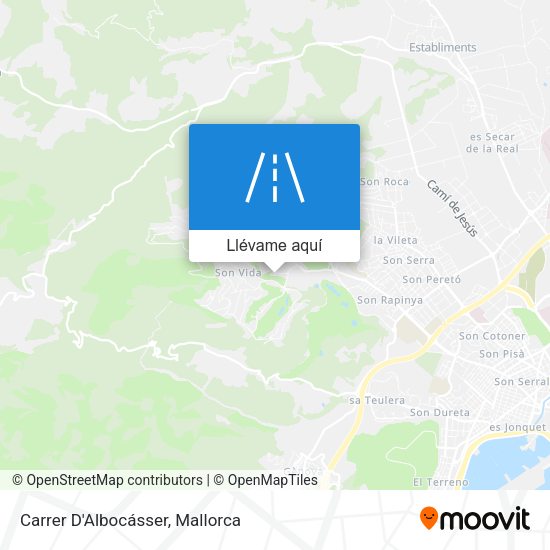 Mapa Carrer D'Albocásser