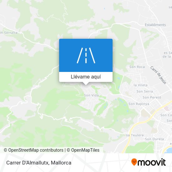Mapa Carrer D'Almallutx