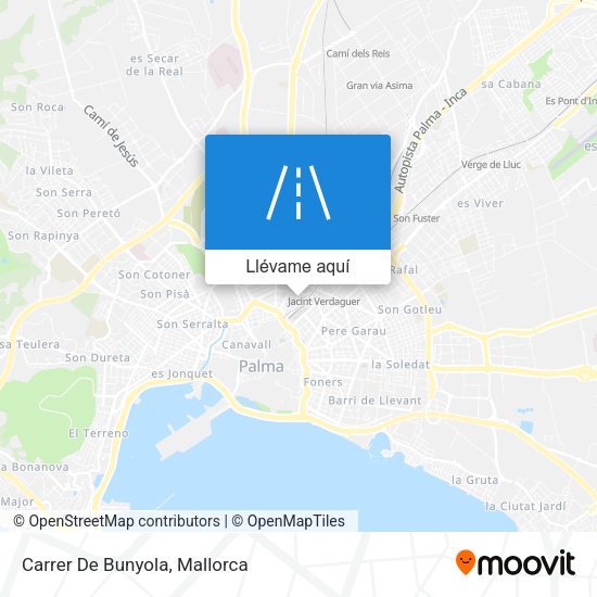Mapa Carrer De Bunyola
