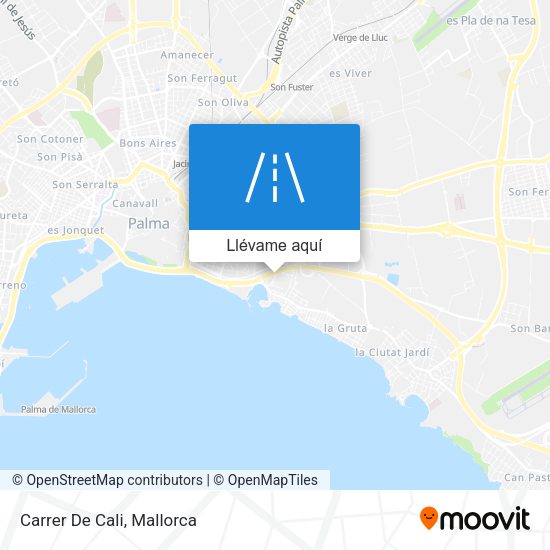 Mapa Carrer De Cali