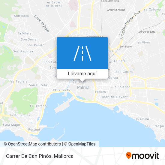 Mapa Carrer De Can Pinós