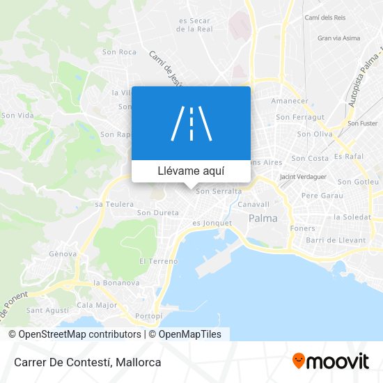 Mapa Carrer De Contestí