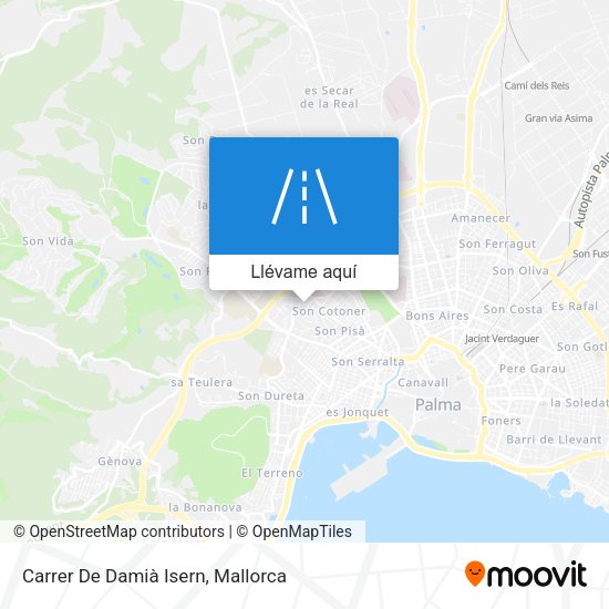 Mapa Carrer De Damià Isern